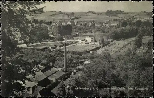 Ak Valkenburg aan de Geul Limburg Niederlande, Panorama vanaf het Rotspark