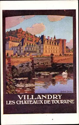 Künstler Ak Duval, Constant, Villandry Indre et Loire, Les Châteaux de Touraine