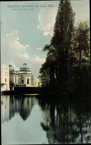 Ak Liège Lüttich Wallonien, Exposition universelle 1905, Palais des Beaux Arts