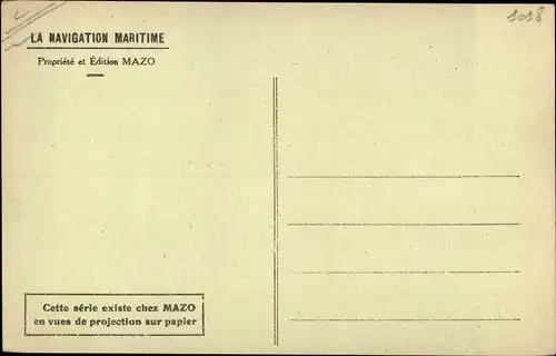 Ak La Navigation Maritime, Le Lancement d'un Paquebot, Stapellauf eines Dampfers