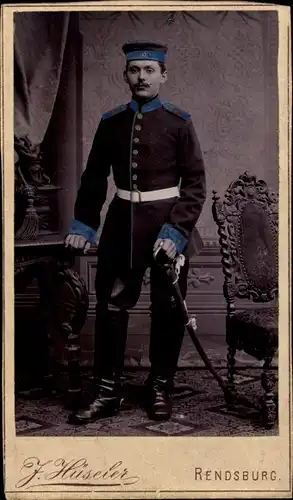 CdV Student, Standportrait, Rendsburg