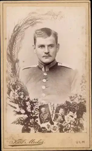 CdV Student, Portrait, Ulm