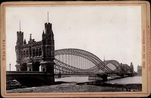 Foto Hamburg, Die neue Elbbrücke