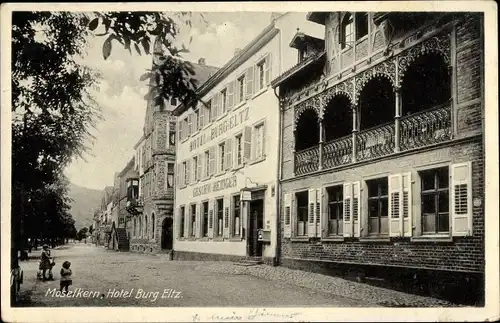 Ak Moselkern an der Mosel, Hotel Burg Eltz