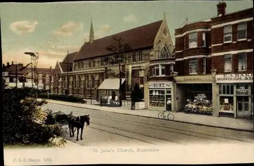 Ak Boscombe Bournemouth Dorset England, St. John's Church