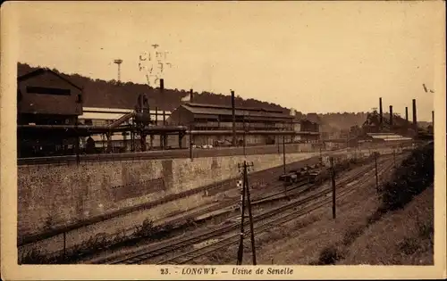 Ak Longwy Meurthe et Moselle, Usine de Senelle