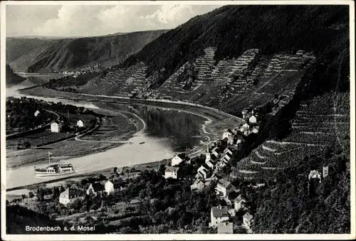 Ak Brodenbach a.d. Mosel, Ortschaft