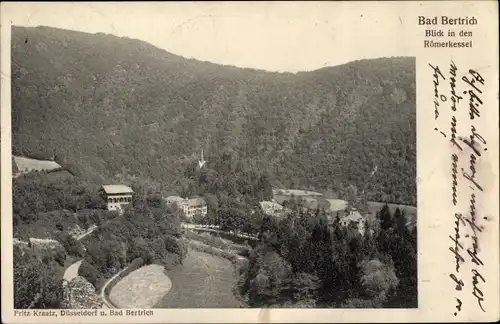 Ak Bad Bertrich in der Eifel, Blick in den Römerkessel