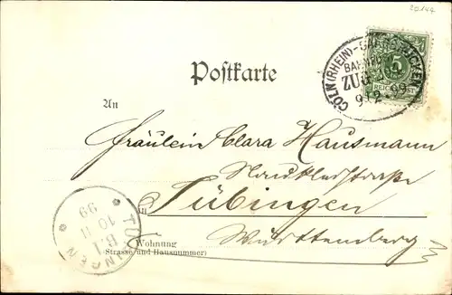 Ak Kyllburg in der Eifel, Gesamtansicht