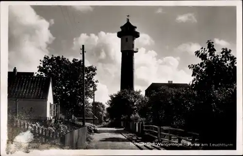 Ak Wangerooge in Ostfriesland, Leuchtturm