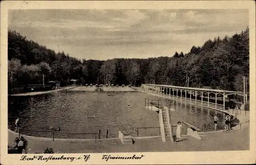 Ak Rastenberg in Thüringen, Schwimmbad