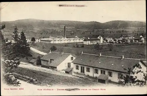 Ak Vanémont Lothringen Vosges, Usine, prise du Grand Bois