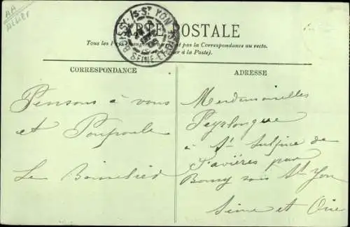 Ak Vichy Allier, Panorama de Bellerive sur l'Allier