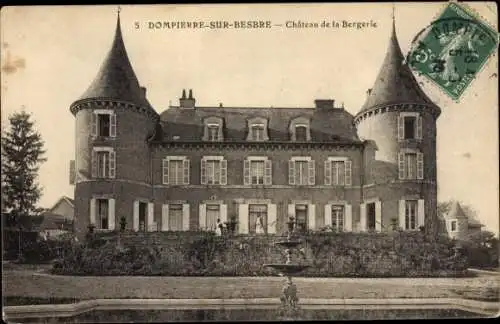 Ak Dompierre sur Besbre Allier, Chateau de la Bergerie