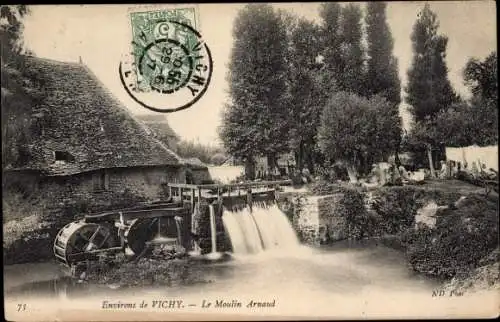 Ak Vichy Allier, Le Moulin Arnaud