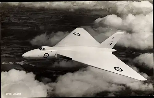 Ak Britisches Militärflugzeug Avro Vulcan, Strategischer Bomber, Royal Air Force