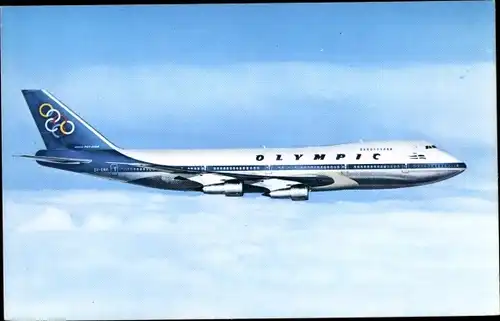 Ak Olympic Airways, Boeing 747 200 B, Jumbo Jet, Passagierflugzeug