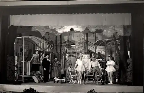 Foto Ak Theaterszene, Die große Nummer, Gütersloh 1943