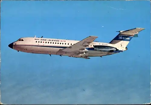 Ak Britisches Passagierflugzeug, BAC One Eleven 475, G ASYD