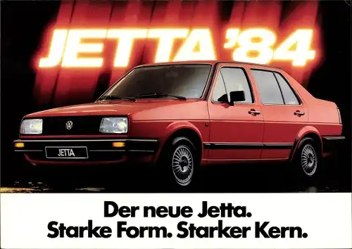 Ak VW Jetta, Volkswagen, Reklame