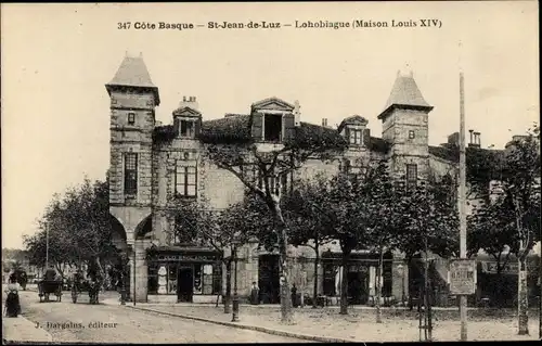 Ak Saint Jean de Luz Pyrénées Atlantiques, Lohobiague