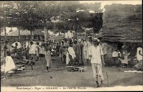 Ak Sikasso Mali, Un coin du marché