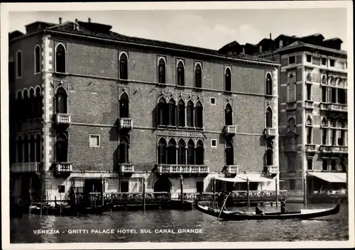 Ak Venezia Venedig Veneto, Gritti Palace Hotel  sul Canal Grande