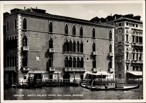 Ak Venezia Venedig Veneto, Gritti Palace Hotel  sul Canal Grande