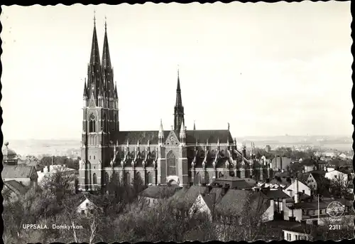 Ak Uppsala Schweden, Domkyrkan
