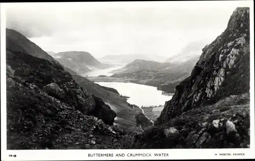Ak Buttermere Cumbria England, Crummock Water