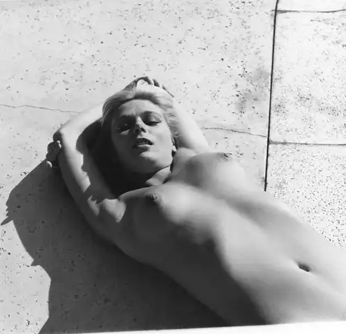 Aktfotografie Lilo Korenjak, Erotik, Frauenakt, liegend, Oberkörper, Brust