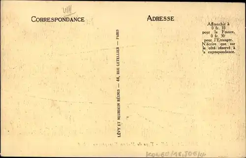 Ak Brazzaville Französisch Kongo, Type de Maison Europeenne