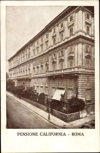 Ak Roma Rom Lazio, Pensione California