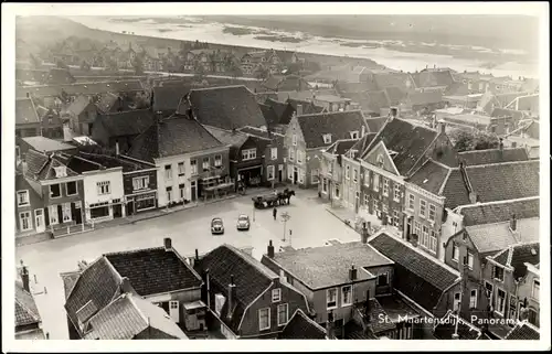 Ak Sint Maartensdijk Zeeland Niederlande, Panorama