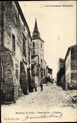 Ak Gondreville Meurthe et Moselle, L'Eglise