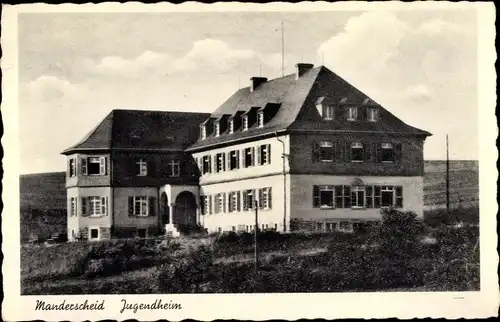 Ak Manderscheid in der Eifel Rheinland Pfalz, Jugendheim