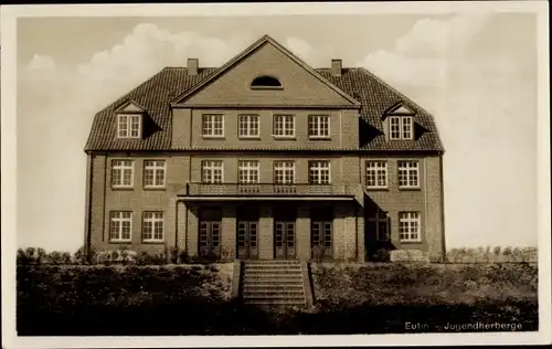 Ak Eutin in Ostholstein, Jugendherberge, Gesamtansicht, Treppe