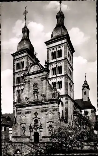 Ak Amorbach im Odenwald Unterfranken, Abteikirche