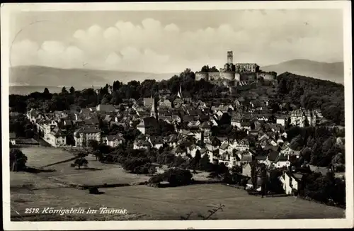 Ak Königstein im Taunus, Gesamtansicht