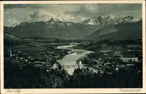 Ak Bad Tölz in Oberbayern, Gesamtansicht