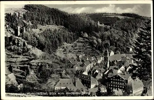 Ak Monschau Montjoie in der Eifel, Blick vom Hindenburgring