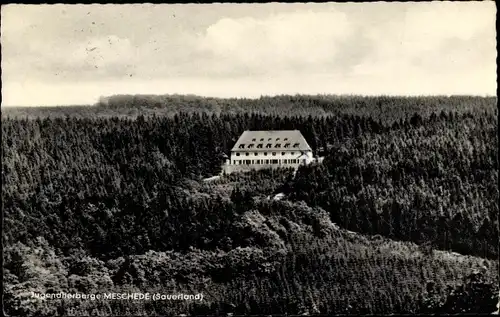 Ak Meschede im Sauerland, Jugendherberge Haus Dortmund