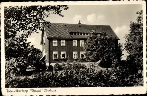Ak Altenau Clausthal Zellerfeld im Oberharz, Jugendherberge