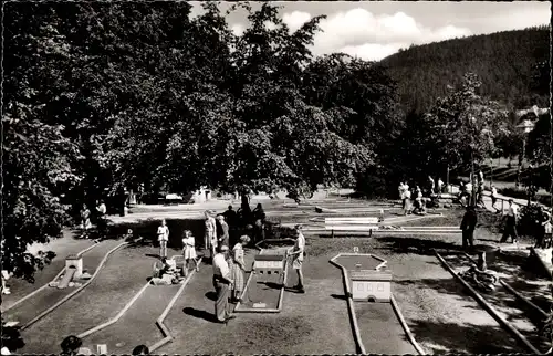 Ak Bad Liebenzell im Schwarzwald, Minigolfplatz