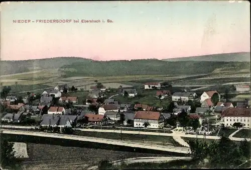 Ak Niederfriedersdorf Neusalza Spremberg in Sachsen, Totale