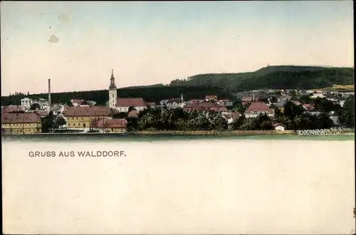 Ak Walddorf Kottmar in der Oberlausitz, Panorama