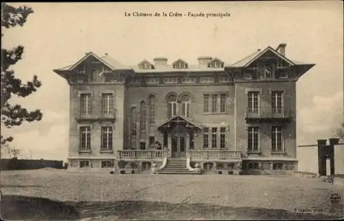 Ak Audes Allier, Le Chateau de la Crete