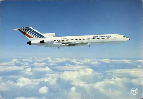 Ak Französisches Passagierflugzeug, Boeing 727 200, Air France