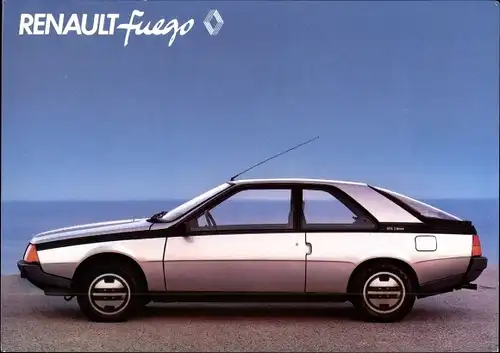 Ak Reklame, Automobil Renault Fuego