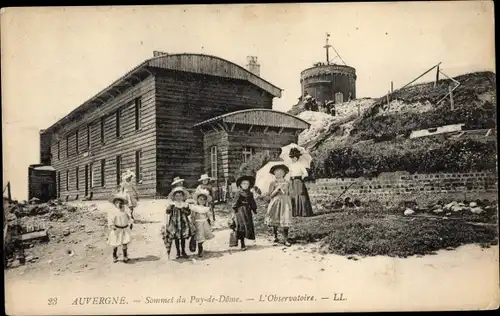 Ak Puy de Dôme, L'Observatoire au Sommet du Puy de Dome